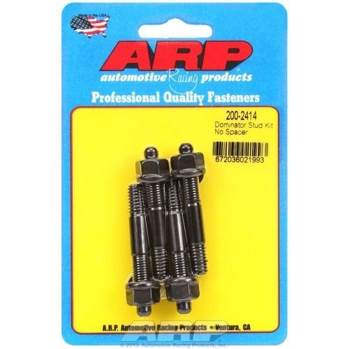 ARP 200-2414 Carburetor Stud Kit Dominator No Spacer 8740 Hex