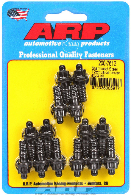 ARP 200-7612 Valve Cover Stud Kit 12-pt Black Oxide