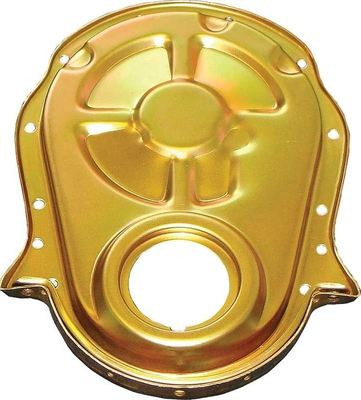 Milodon 65605 Timing Cover BBC Steel Gold Iridited