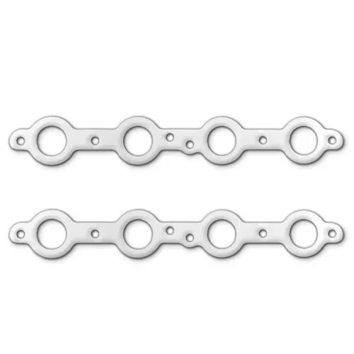 Remflex 2048 Exhaust Header Gasket Set Round Port Graphite