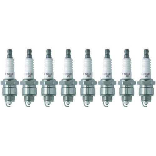 NGK 2438/WR5 V-POWER Resistor Premium Spark Plugs Kit 8-Pack