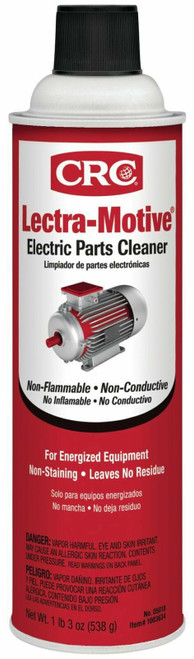 CRC 05018 Lectra-Motive Electric Parts Cleaner 19oz Can