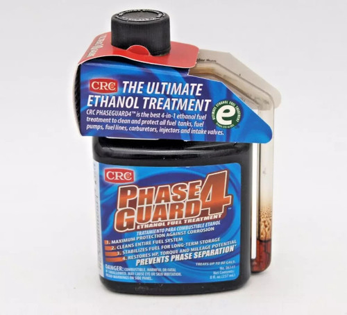 CRC 06141 Phase Guard 4 Ethanol Fuel Treatment 8oz (Treats up to 80 Gallons)