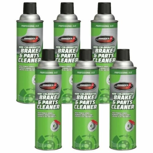 Johnsen's 2413 Non-Chlorinated Brake Parts Cleaner 14oz Can Case of 6