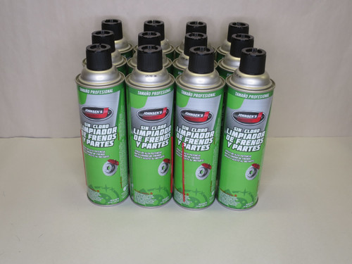Johnsen's 2413 Non-Chlorinated Brake Parts Cleaner 14oz Can Case of 12