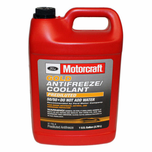 Motorcraft VC-7DIL-B Gold Prediluted Anti-Freeze Coolant 1-Gal Jug Case of 6