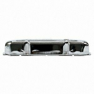 Edelbrock 4491 Engine Valve Cover Set-Signature Standard Steel Chrome