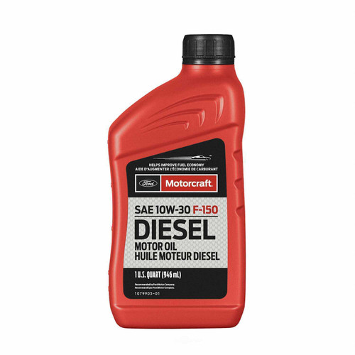Motorcraft XO-10W30-QFA SAE XO 10W-30 QFA Motor Oil F150 Diesel 1-Qt Case of 12