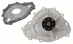 Edelbrock 8856 Victor Engine Water Pump Mechanical Aluminum Natural