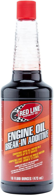 Red Line 81403 Engine Oil Break-In Additive with Zinc 16oz Bottle