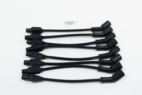Taylor Cable 72005 Spark Plug Wire Set; Spiro Pro Black 8mm for Chevy