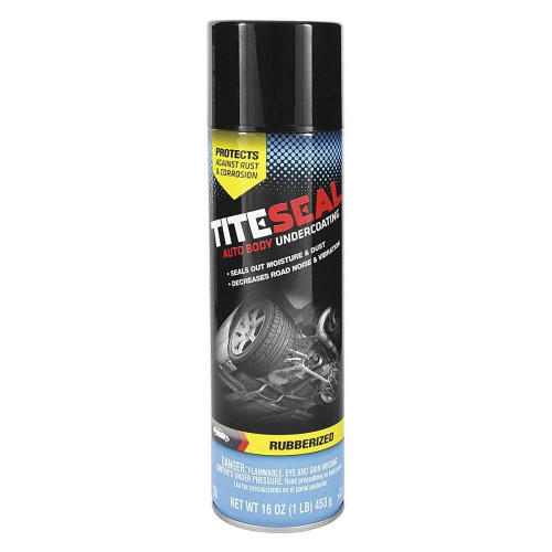 TITESEAL T1616 Autobody Undercoating Rubberized Black 16oz Can
