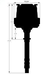 MSD 8365 Billet HEI Distributor Small & Big Block Chevrolet V8