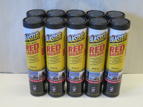 Blaster GR-14C-HTR Multipurpose Grease, Petroleum Base Oil Ten Tubes