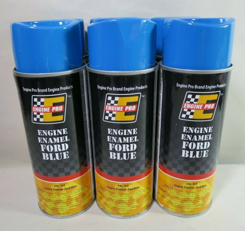 Engine Pro 46-460 Engine Enamel Paint Ford Blue 12 Oz Can Case of Six, 846163105509, Classic Survivor, Classicsurvivor, Specialized Engine Parts, jamhook503, hpc503