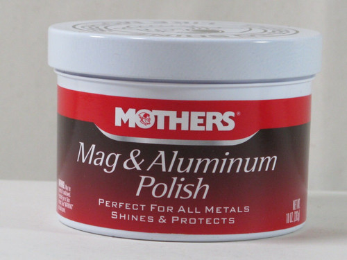 Mothers 05100 Mag Wheel Aluminum Polish All Metals Shines Protects Car  Truck 5oz