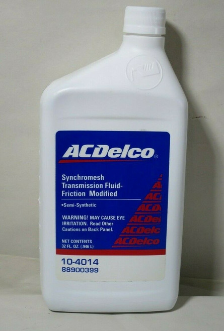 ACDelco 10-4014 Friction Modified Synchromesh Manual Transmission Fluid - 32 oz, 707773843734, Classic Survivor, Classicsurvivor, Specialized Engine Parts, jamhook503, hpc503