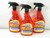 3 Pack Splash Red Hot De-icer Car Windshield Trigger Spray Melts Snow Ice 32 Oz