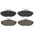 Wagner ZD806 Quickstop Ceramic Disc Brake Pad Set