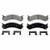 Wagner SX784 SevereDuty Semi-Metallic Disc Brake Pad Set