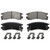 Wagner SX714 SevereDuty Semi-Metallic Disc Brake Pad Set