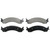 Wagner SX859 SevereDuty Semi-Metallic Disc Brake Pad Set