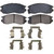Wagner ZD484 Quickstop Ceramic Disc Brake Pad Set
