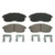 Wagner ZD815B Quickstop Ceramic Disc Brake Pad Set