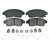 Wagner ZD562 Quickstop Ceramic Disc Brake Pad Set