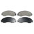 Wagner SX701 SevereDuty Semi-Metallic Disc Brake Pad Set