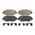Wagner SX1316 SevereDuty Semi-Metallic Disc Brake Pad Set