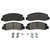 Wagner ZX1069 Quickstop Semi-Metallic Disc Brake Pad Set