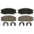 Wagner ZD955 Quickstop Ceramic Disc Brake Pad Set