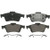 Wagner ZD973A Quickstop Ceramic Disc Brake Pad Set