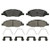 Wagner ZD1345 Quickstop Ceramic Disc Brake Pad Set