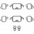 Fel-Pro MS 9939 Exhaust Manifold Gasket Set