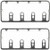 Fel-Pro 1699 Valve Cover Gasket - .094 - Steel Core Composite - Pair
