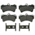 Wagner ZX1014A Quickstop Semi-Metallic Disc Brake Pad Set