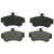 Wagner ZX837 Quickstop Semi-Metallic Disc Brake Pad Set