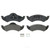 Wagner ZX820 Quickstop Semi-Metallic Disc Brake Pad Set