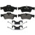 Wagner ZX1122 Quickstop Semi-Metallic Disc Brake Pad Set