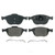 Wagner ZX970 Quickstop Semi-Metallic Disc Brake Pad Set