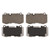 Wagner MX1223 Thermoquiet Semi-Metallic Disc Brake Pad Set