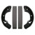 Wagner Z735 Drum Brake Shoe Set