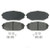 Wagner ZX793 Quickstop Semi-Metallic Disc Brake Pad Set