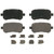 Wagner ZD1021 Quickstop Ceramic Disc Brake Pad Set