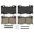 Wagner ZD1346 Quickstop Ceramic Disc Brake Pad Set