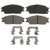 Wagner ZX497 Quickstop Semi-Metallic Disc Brake Pad Set