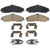 Wagner ZD731 Quickstop Ceramic Disc Brake Pad Set