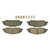 Wagner ZD1463 Quickstop Ceramic Disc Brake Pad Set